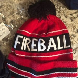 Red Bull brand, new hat, and neck/ face sleeve